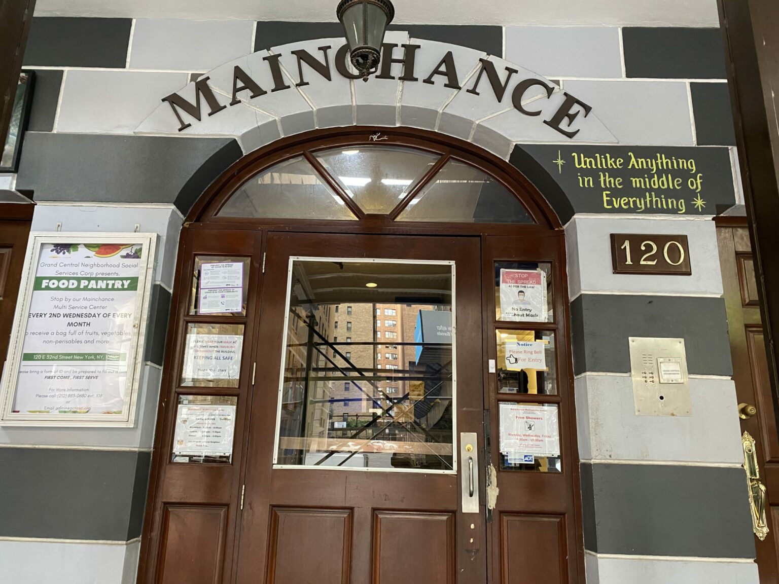 Mainchance DropIn Center Grand Central Neighborhood